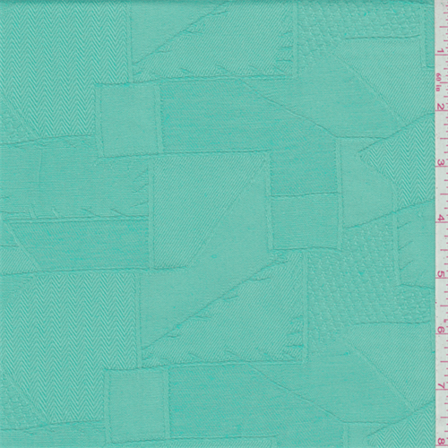Seafoam Green Jacquard