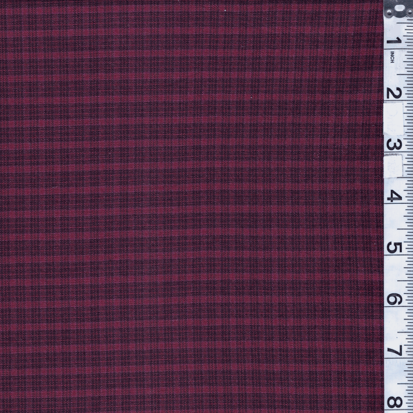 Pink/Blue Plaid Suiting - CCC835 | Fashion Fabrics