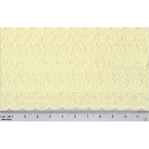 Yellow Scalloped Eyelet Bolt EE0407