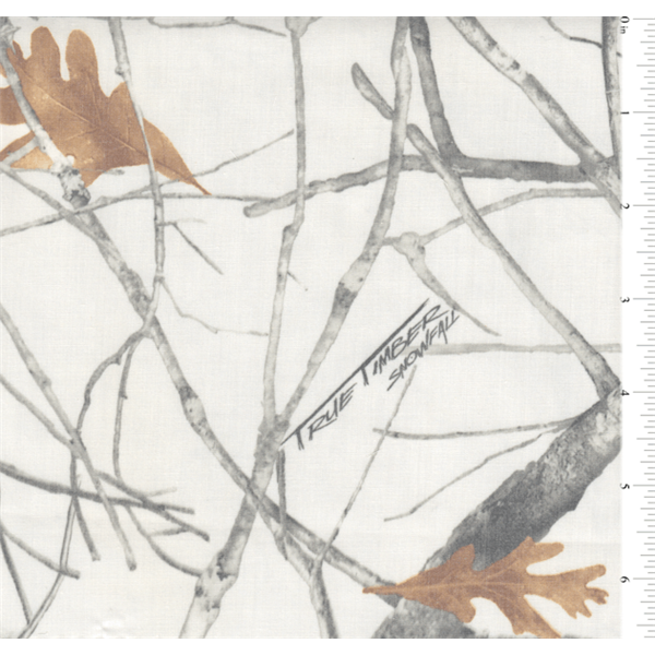 True Timber Snowfall Broadcloth FP1008