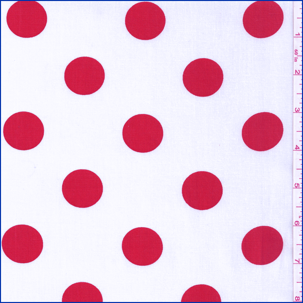 White/Red Dot Bolt FP624