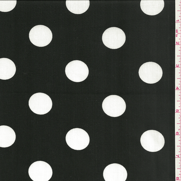 Black/White Dot Bolt FP627