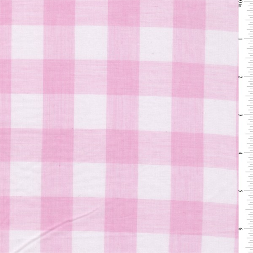 Pink 1 Inch Gingham