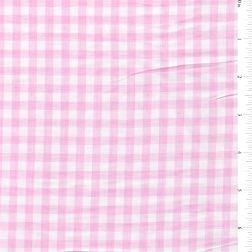 Pink 1/4 Inch Gingham