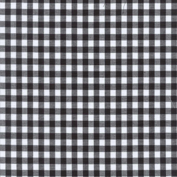 Black 1/4 Inch Gingham GC1406