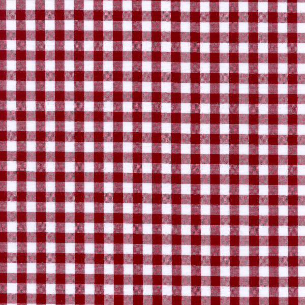 Burgundy 1/4 Inch Gingham GC1408