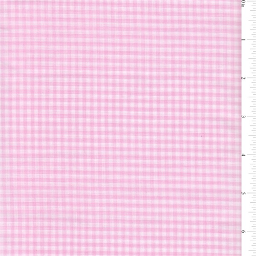 Pink 1/8 Inch Gingham