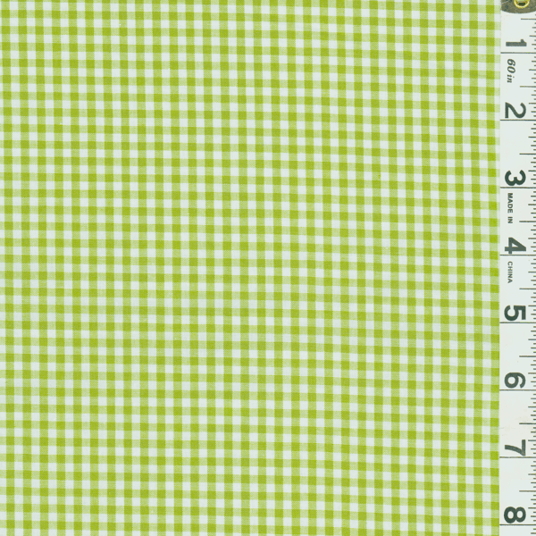 Lime 1/8 Inch Gingham GC1822