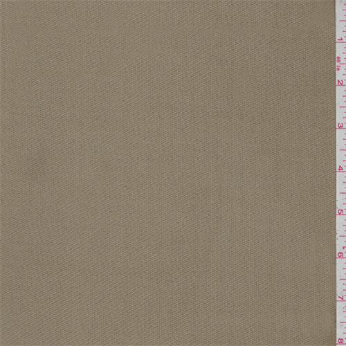Dark Tan Stretch Velvet
