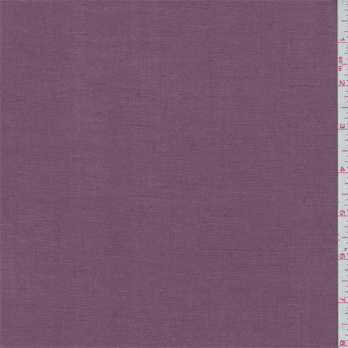 Dark Mauve Linen