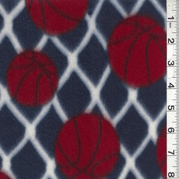 Navy Basketball Fleece Bolt MFP303-80
