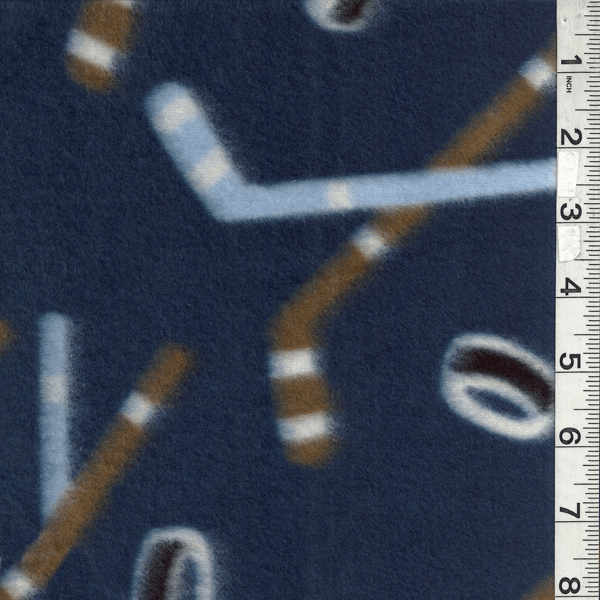Navy Hockey Fleece Bolt MFP304-80