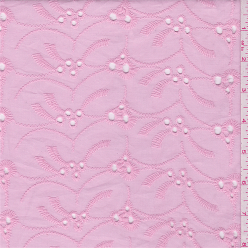 Deep Pink Eyelet