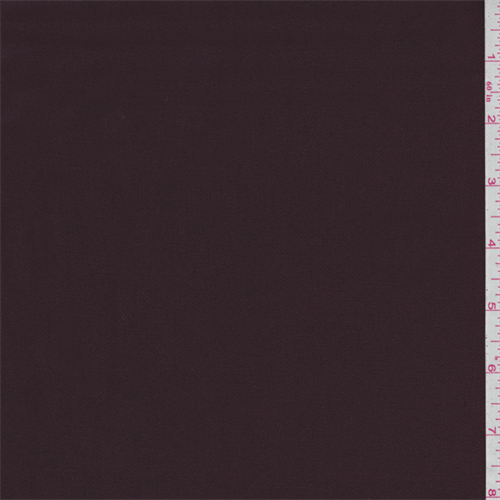 Burgundy Stretch Twill