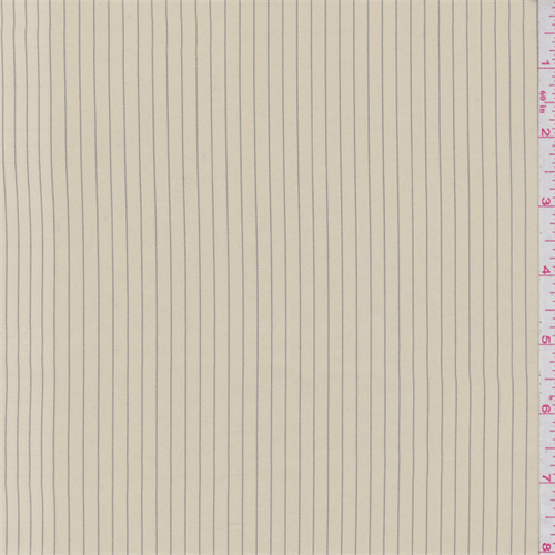 Golden Tan Stripe Shirting