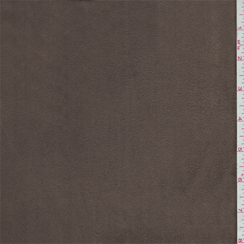 Mocha Brown Microsuede