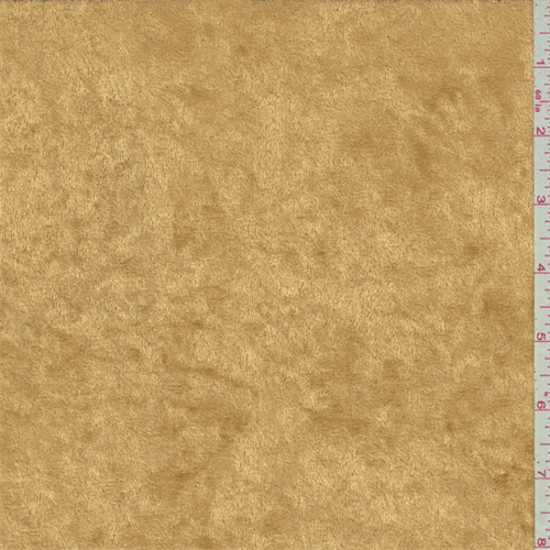 Antique Gold Crushed Velour