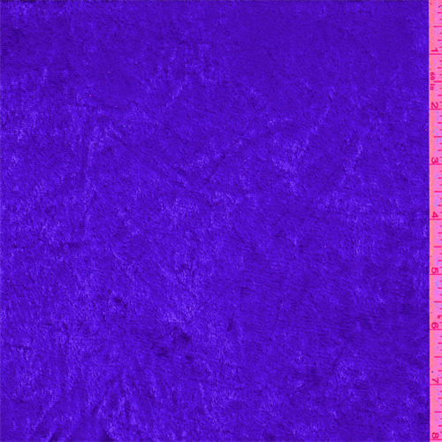 Purple Crushed Velour