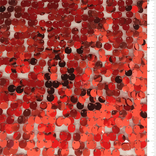 Red Dazzle Sequin Bolt