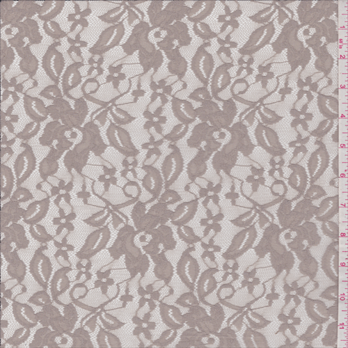 *4 YD PC--Taupe Stretch Lace