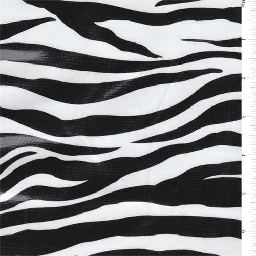 Zebra Oilcloth