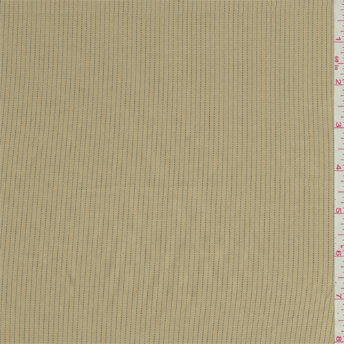 Antique Gold Stripe Stretch Sateen
