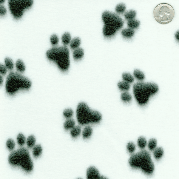 Paw Print Fleece Bolt