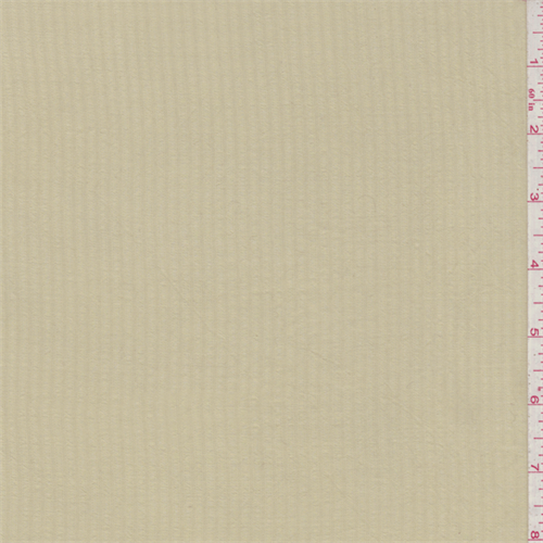 Dark Beige Stripe Shirting