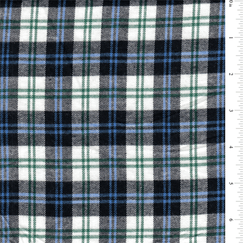 Black Multi Plaid Flannel Bolt