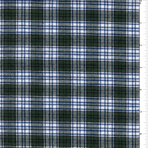 Green/White Multi Plaid Flannel Bolt