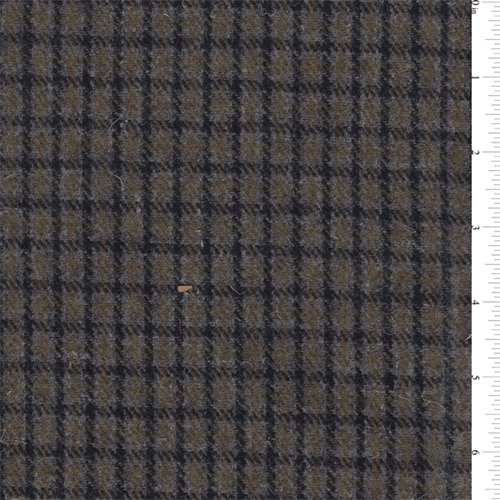 Olive Multi Wool Jacketing