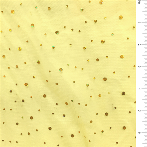Yellow Hologram Mesh 40671X