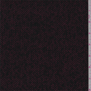 red herringbone coat