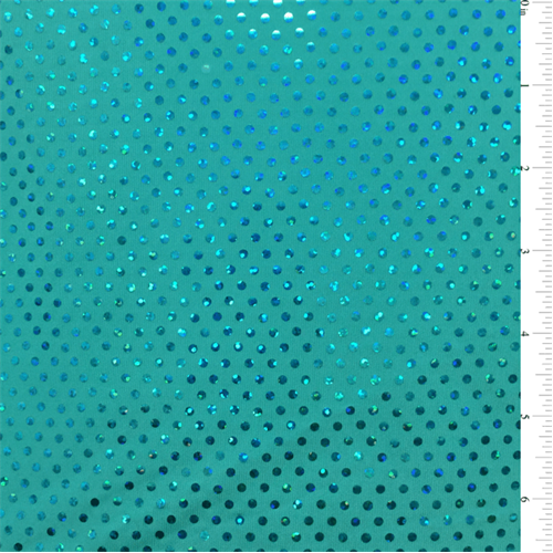 Sea Green Hologram Dot Activewear 40685X