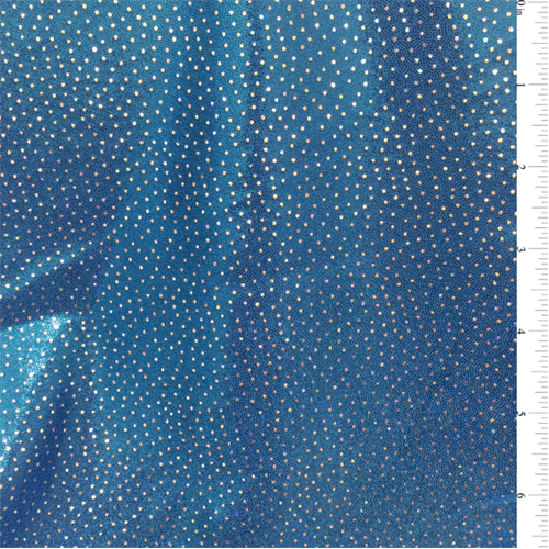 Metallic Blue Hologram Activewear 40704X