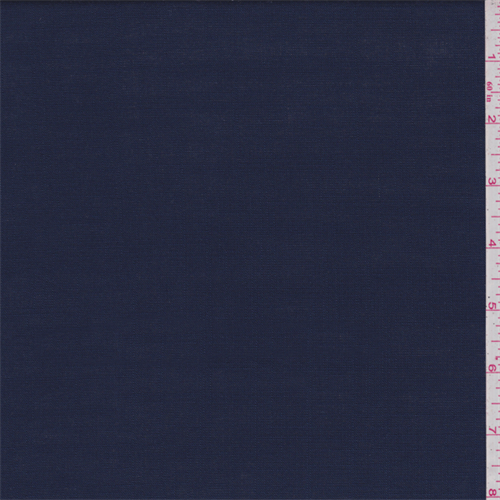 *2 1/2 YD PC--Navy Blue Linen