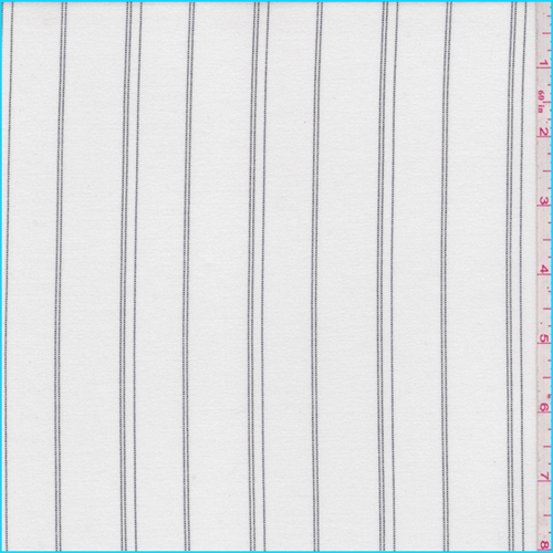 Ivory Stripe Suiting