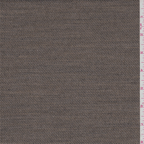 Cocoa Brown Rayon Suiting