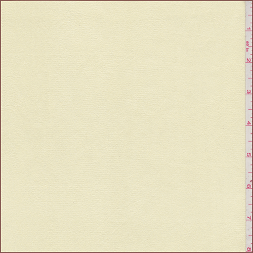 Pale Yellow Microsuede