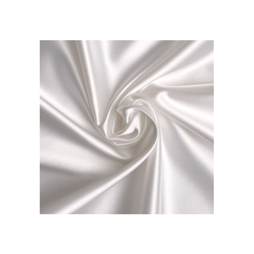 White Stretch Satin