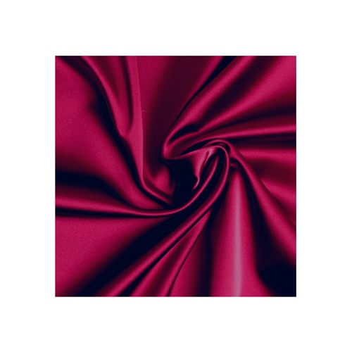 Dark Red Stretch Satin