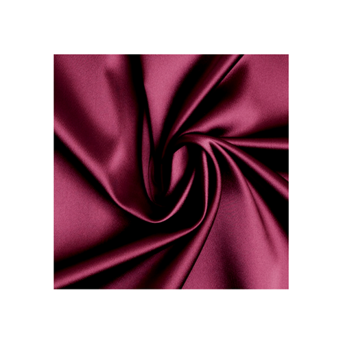 Burgundy Stretch Satin