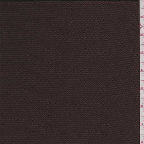Chocolate Brown Hammered Satin Charmeuse