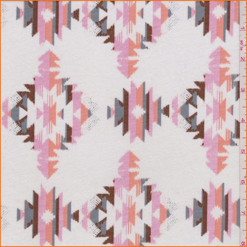 aztec print knit fabric