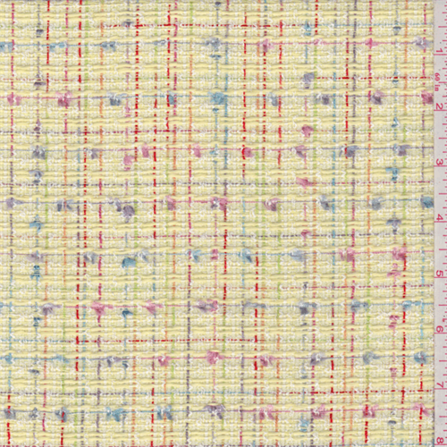 Bright Yellow Multi Boucle