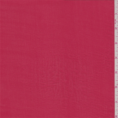 Bright Red Polyester Lawn