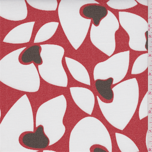 Helena Red Indoor/Outdoor Fabric