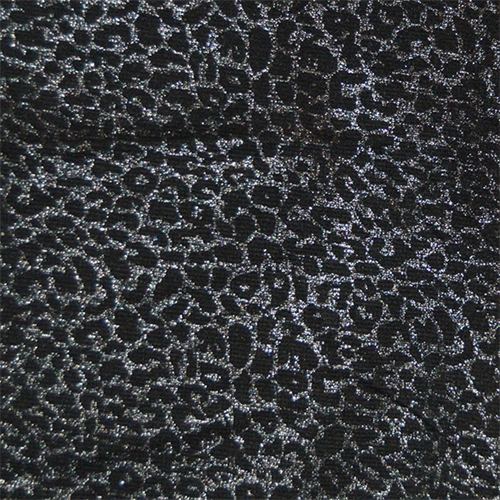Black/Silver Cheetah Knit