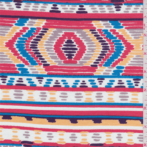 White Southwest Jersey Knit