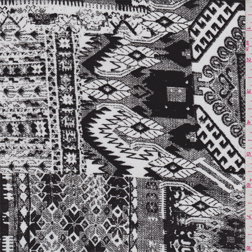 White/Black Challis